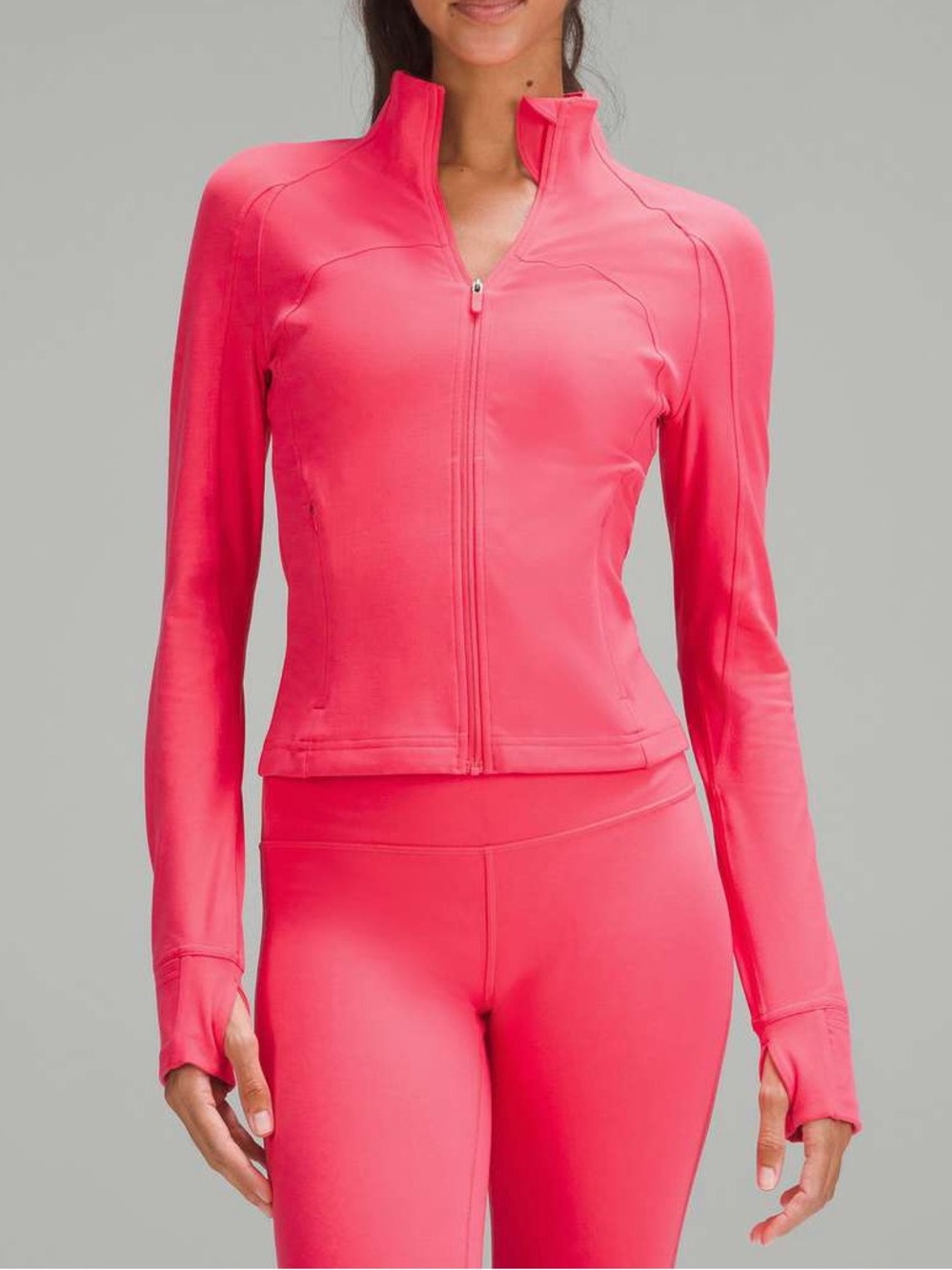 Lululemon Cropped Nulu Define Jacket Lipgloss